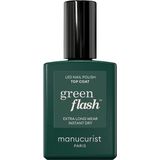 Nagellak - Green Flash Top Coat - 15 ml - Vegan - Biologisch