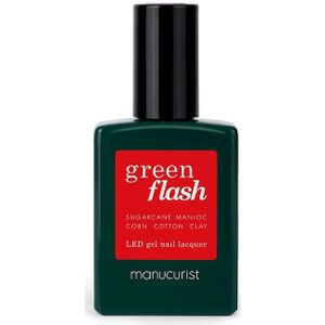 Manucurist Green Flash Gel Polish Poppy Red