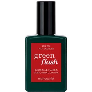 manucurist Paris Nagels Nagellak Groene flits Pomegranate 15 ml (€ 1.277,33 / 1 l)