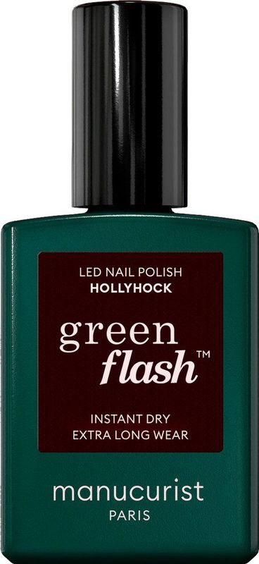 manucurist Paris Nagels Nagellak Groene flits Hollyhock 15 ml (€ 1.277,33 / 1 l)