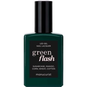 manucurist Green Flash Gel Nagellak, Licorice, 15 ml