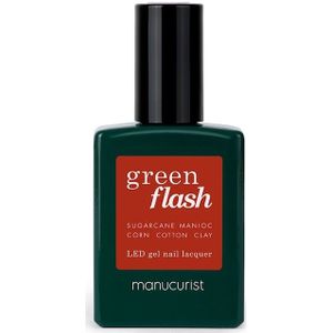 manucurist Green Flash Gel Nagellak, Indian Summer, 15 ml
