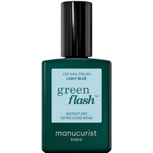Green Flash - Gel Nagellak - Groen - Veganistisch - Bio-ingrediënten