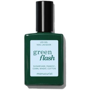 manucurist Paris Nagels Nagellak Groene flits Light Blue 15 ml (€ 1.322,00 / 1 l)