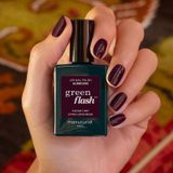 manucurist Green Flash Gel Nagellak, Aubergine, 15 ml