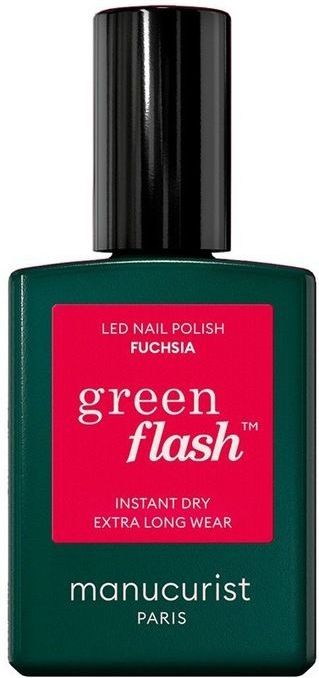 manucurist Paris Nagels Nagellak Groene flits Fuchsia 15 ml (€ 1.322,00 / 1 l)