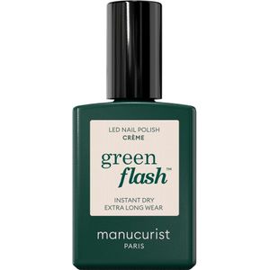 manucurist green flash Flash Instant Dry Extra Long Wear Nagellak 15 ml 51456 - CREME