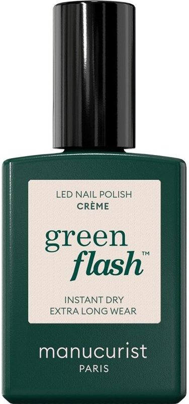 manucurist green flash Flash Instant Dry Extra Long Wear Nagellak 15 ml 51456 - CREME