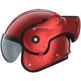 ROOF - RO9 BOXXER 2 - Systeemhelm - Rood - ECE 22.06 goedgekeurd