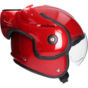 ROOF - RO9 BOXXER 2 - Systeemhelm - Rood - ECE 22.06 goedgekeurd