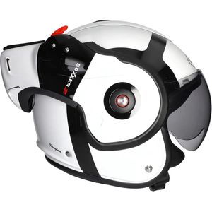 Roof RO9 Boxxer 2 Bond White - Systeemhelm - Maat XXL - Boxer helm - Motorhelm - ECE 22-06 gekeurd