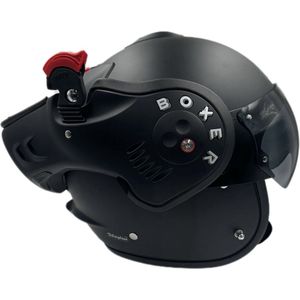 ROOF Helm Boxer Alpha mat zwart maat SM