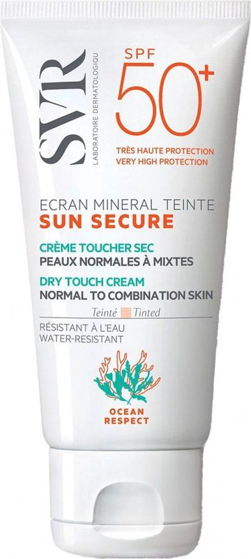 SVR - Sun Secure Mineral Teintée - Zonnebrandcrème - SPF50 - 60g