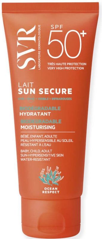 SVR - Sun Secure - Zonnebrand - Wit - SPF50+ - 100ml