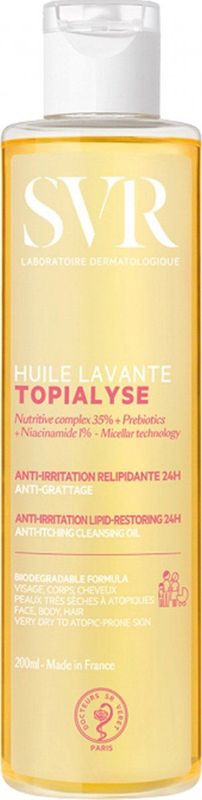 SVR Laboratories - SVR Topialyse Cleansing Oil - Douche & Bad - 200 ml