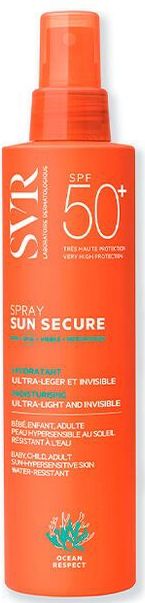 SVR Sun Secure Invisible Moisturizing Spray SPF50+ Ultra Light 200ml