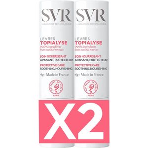 TOPIALYSE - LEVRES - Verzorgingsproduct - Onzichtbare Beschermlaag - Natuurlijke Ingrediënten