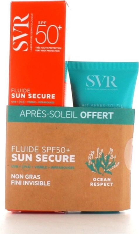 SVR - Sun Secure Fluide - Zonnebrand - SPF50+ - 2x50 ml