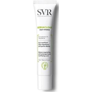SVR - Sebiaclear Crème Mat+Pores - Gezichtscrème - 40ml - Voor Vette Huid