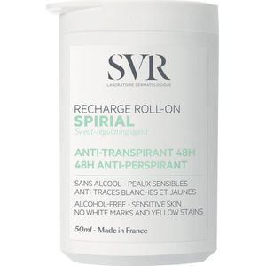 SVR Spirial 48H Anti-transpirant Deodorant Roll-On Navulling 50 ml