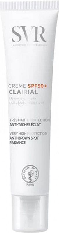 SVR Clairial SPF50+ - Gezichtsbehandeling - 40ml - Voor alle huidtypes