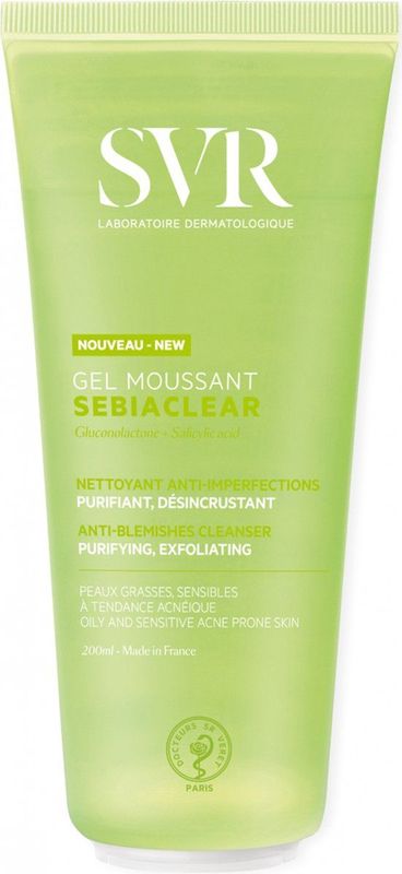 SVR - Sebiaclear - Gezichtsreiniger - Schuim - 400ml