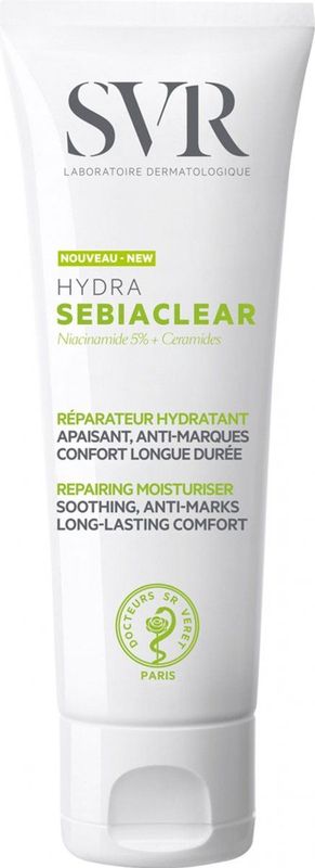 Svr - Sebiaclear - Crème - 40 ml - Acne-gevoelige Huid