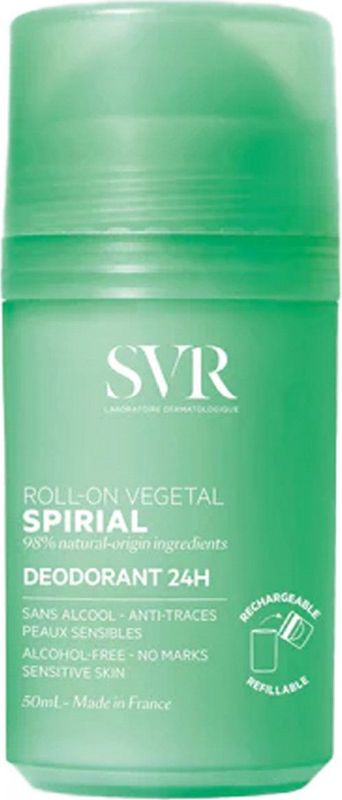 SVR - Spirial Roll'On Vegetal - Deodorant - 50 ml - Plantaardige Ingrediënten