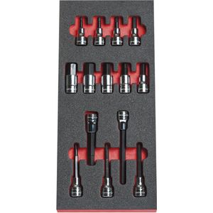 Facom module schroevendraaierdoppen 1/2" 6-kant - MODM.SHPB