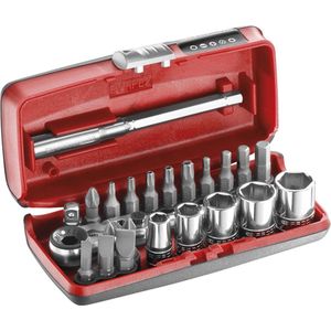 Facom - R1PICOPB - Set Vast-/Losschroeven 1/4'' - Inclusief Ratels en Doppen