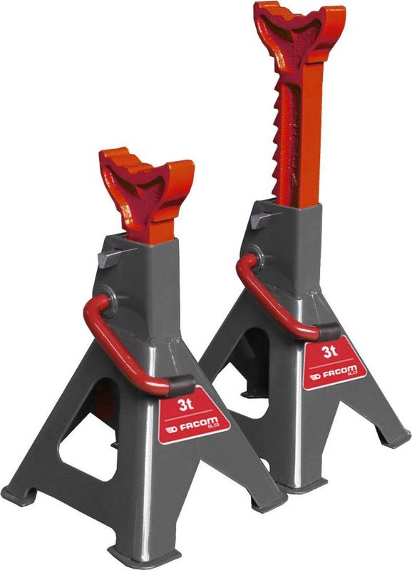 Facom - DL.C3 - Set Assteunen - Draagkracht 3t - Robuuste Constructie