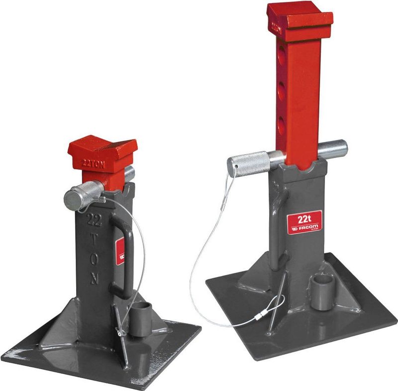 Facom - DL.PL22A - Assteunen - 22 Ton - 2 Stuks - Robuuste Constructie