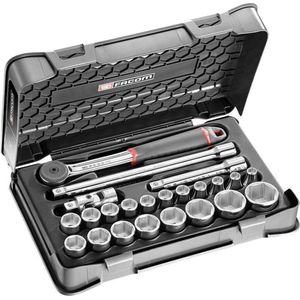 Facom Doppendoos 1/2 6-kant L3 - S.161-3P6PB