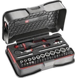 Facom Dopsleutelset R1616M6PB 1/4 37-delig