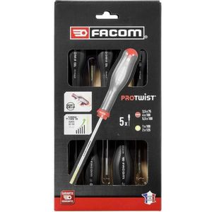 FACOM Pfeifenkopfschlüssel – 6 Kant SW 28 Mm, Länge 290 Mm, Robust Und Flexibel Für Enge Räume