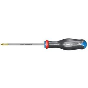 Facom PROTWIST® schroevendraaier voor Pozidriv® kruiskopschroeven - rond bled - ATD2X100