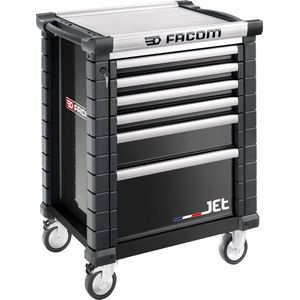 Facom - JET.6NM3A Gereedschapswagen - Zwart - 6 Laden