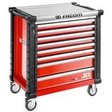 Facom - JET4 - Gereedschapstrolley - Rood - 8 Lades