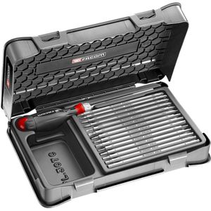 FACOM Protwist 3-in-1 Schroevendraaier - Ergonomische Handgreep - 15 Messen - Hoogwaardige Ratel