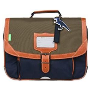 Tann's, Khaki/blauw, 35 cm, Les Signatures, kaki/blauw, 35 cm, De handtekeningen