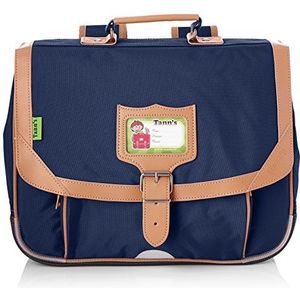 Schooltas 38 cm Tann's Les Signatures Paloma Framboos, Blauw, 38 cm, Paloma, Blauw, Paloma