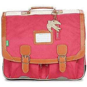 Schooltas 41 cm Tann's Les Signatures Paloma Raspberry Black, 41 cm, Paloma, zwart., Paloma