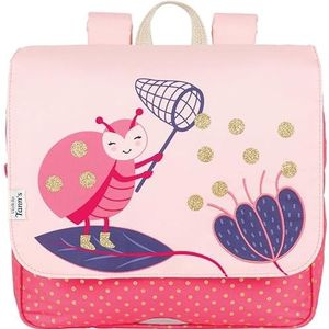 Ikks Cartable London 2014 Trolley rugzak, L, 38 l, roze