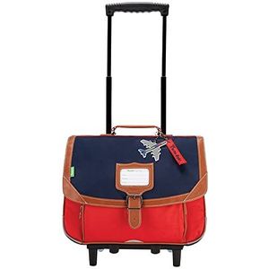 Tann's Arthur Trolley, 38 cm, tweekleurig, Arthur, blauw/rood, jongens, Blauw, 38 cm, Arthur