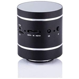 Cyber Express Electronics ADIN mini-luidspreker, vibrerend, Bluetooth, NFC draadloos, 20 W, 360-graden-geluid, Adin (zwart D5 alleen D5)