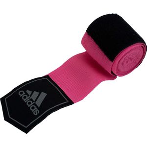 Adidas boxing handwrap bandage 455 cm in de kleur roze.