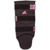 Adidas boxing shin vechtsport scheenbeschermer in de kleur zwart/roze.