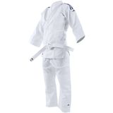 Adidas - Judopak J200 Evolution - Wit/Blauw - 100 cm