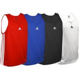 Adidas - Sportshirt - Zwart - Stretchstof - Klassiek Ontwerp