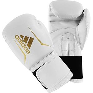 Adidas Speed 50 Bokshandschoenen, Tussenliggende niveau PU Training Handschoenen, Zware Bokszak Workouts En Sparring Mitts, MMA, Kickboksen, Gym, Mannen, Vrouwen, Volwassene, Kinderen, 4.0 Oz, 6 Oz, 8